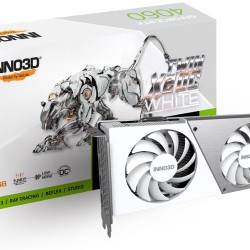 Inno3D RTX4060 Twin x2 OC 8GB White 128Bit GDDR6 Ekran Kartı 