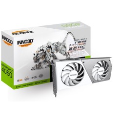 Inno3D RTX4060 Twin x2 OC 8GB White 128Bit GDDR6 Ekran Kartı 