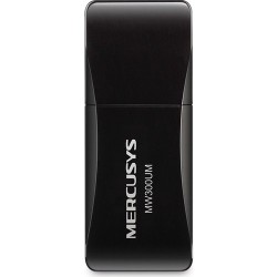 Mercusys MW300UM N300 Mbps Wireless Mini USB Adaptör