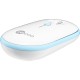 Lecoo Lenovo Lecoo WS212 Kablosuz 1600DPI 4 Tuşlu Optik Mouse Beyaz & Mavi