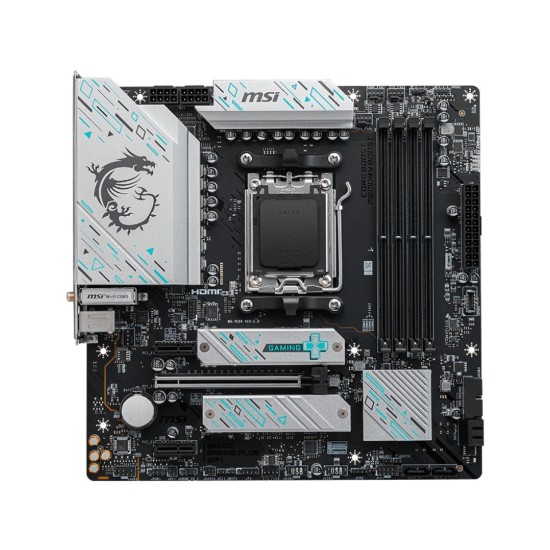 MSI B650M Gaming Plus Wi-Fi AMD AM5 DDR5 Micro ATX Anakart