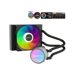 Gamepower GamePower Skadi V2 120 ARGB 120mm Sıvı İşlemci Soğutucusu AM5 ve LGA1700 Uyumlu