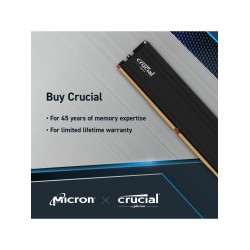 Crucial Pro 48GB DDR5-5600 Udımm CL46 Masaüstü Pc Ram Bellek CP48G56C46U5