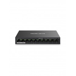 Mercusys MS110P 10 Port 10/100 Mbps 8 Port POE Switch