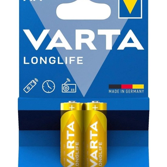Varta Longlife Alkalin AA Kalem Pil 2'li Paket