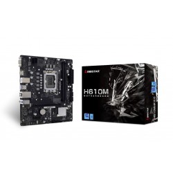 Biostar H610MHP 64 GB 2.0 DDR4 3200 1700P 1xM.2 2xDIMM Max HDMI VGA 4K 2K 4xUSB 2.0 2xUSB 3.2 mATX Anakart