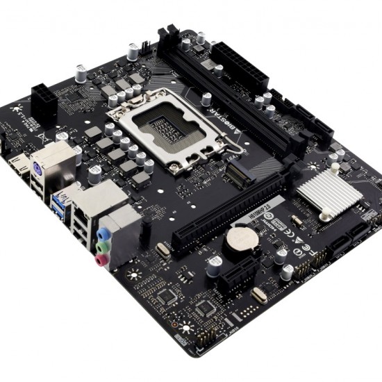 Biostar H610MHP 64 GB 2.0 DDR4 3200 1700P 1xM.2 2xDIMM Max HDMI VGA 4K 2K 4xUSB 2.0 2xUSB 3.2 mATX Anakart