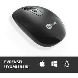 Lenovo Lecoo WS205 Ergonomik Optik Kablosuz Mouse