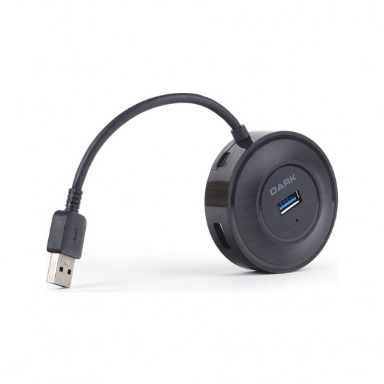 Dark DK-AC-USB344 4 Port USB 3.0 USB Hub Siyah