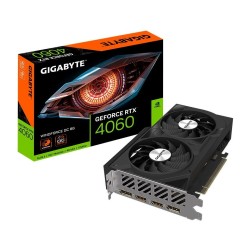 Gigabyte RTX 4060 Windforce OC 8G GV-N4060WF2OC-8GD 128 Bit GDDR6 8 GB Ekran Kartı