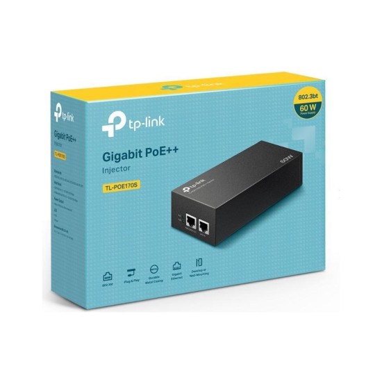 TP-Link TL-POE170S Poe+ Injector Adaptor