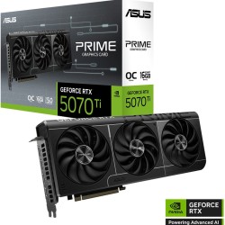 Asus -PRIME-RTX5070TI-O16G-NVIDIA-GEFORCE-RTX 5070 TI-16GB GDDR7-256BIT--OC-2XHDMI-3XDP-DLSS4 Ekran Kartı
