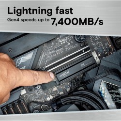 Crucial T500 CT1000T500SSD5 PCI-Express 4.0 1 TB M.2 SSD