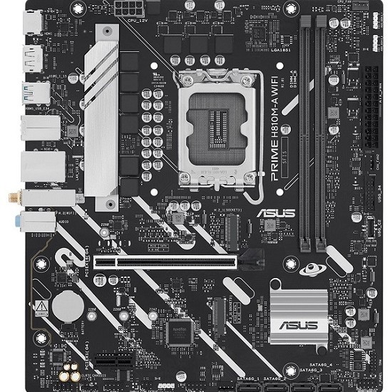 Asus Prime H810M-A Wi-Fi Intel LGA1851 DDR5 Micro ATX Anakart