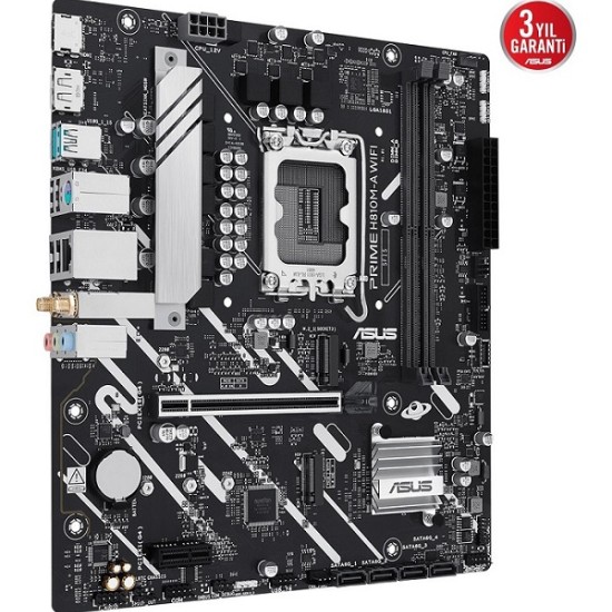 Asus Prime H810M-A Wi-Fi Intel LGA1851 DDR5 Micro ATX Anakart