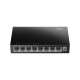 Cudy FS108 8port 10/100MBPS Duvar Montajlı Metal Masaüstü Switch