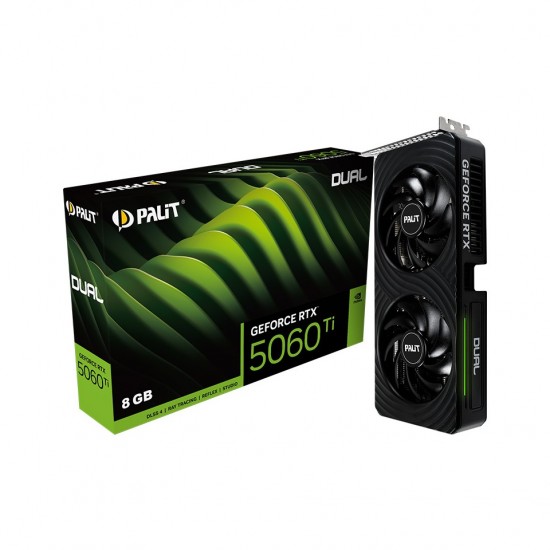 Palit RTX 5060 TI Dual NE7506T019P1-GB2062D 128 Bit GDDR7 8 GB Ekran Kartı