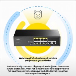 Cudy FS1010P 8 Port 10/100 Mbps Switch
