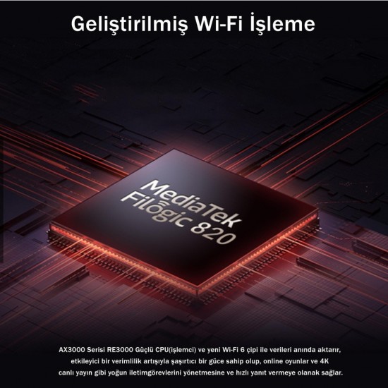 Cudy RE3000 2976 Mbps Wifi Güçlendirici
