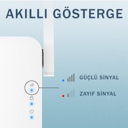 Cudy RE1200 1200 Mbps Wifi Güçlendirici