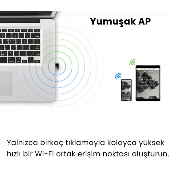 Cudy WU650 650 Mbps Kablosuz Ağ Adaptörü