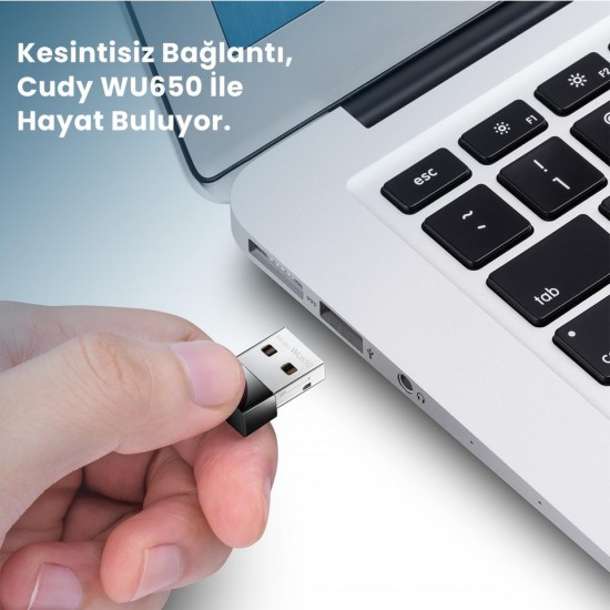 Cudy WU650 650 Mbps Kablosuz Ağ Adaptörü