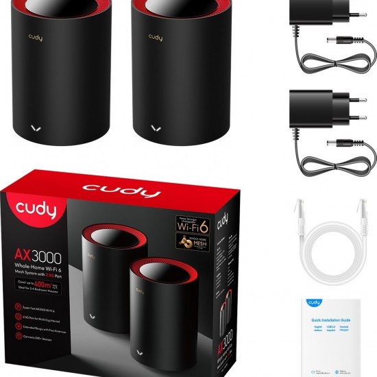 Cudy M3000 3000 Mbps 2'li Router