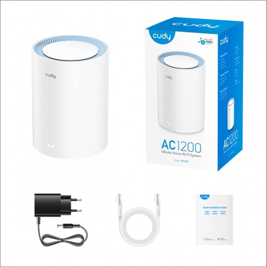 Cudy M1200 2 Port 1167 Mbps Router Tekli