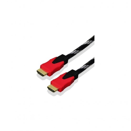 Qport Q-HDMI151 1.5m 2.0V 4K Altın Uçlu Örgülü Kablo