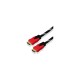 Qport Q-HDMI151 1.5m 2.0V 4K Altın Uçlu Örgülü Kablo