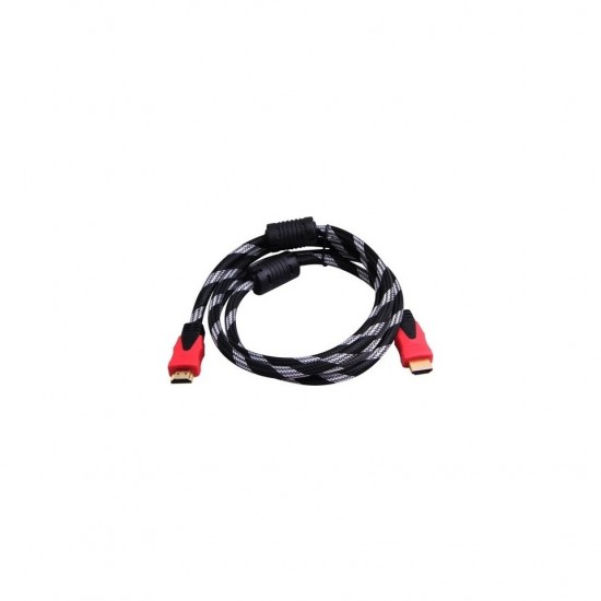Qport Q-HDMI151 1.5m 2.0V 4K Altın Uçlu Örgülü Kablo