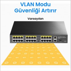 Cudy FS1026PS1 24 Port 10/100 Mbps Gigabit Switch
