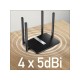 Cudy LT500 4 Port 1200 Mbps 4G LTE Router