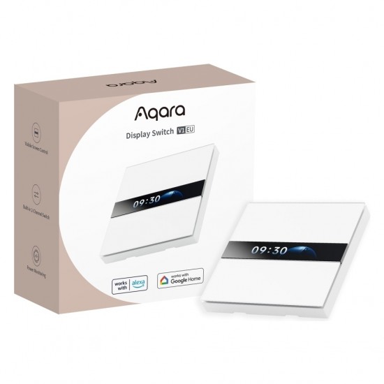 Aqara Ekranlı Kontrol Anahtarı V1 WS-K02D (Apple Home Destekli) Aqara Ekranlı Kontrol Anahtarı V1 WS-K02D (Apple Home Destekli)