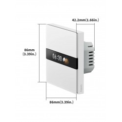 Aqara Ekranlı Kontrol Anahtarı V1 WS-K02D (Apple Home Destekli)