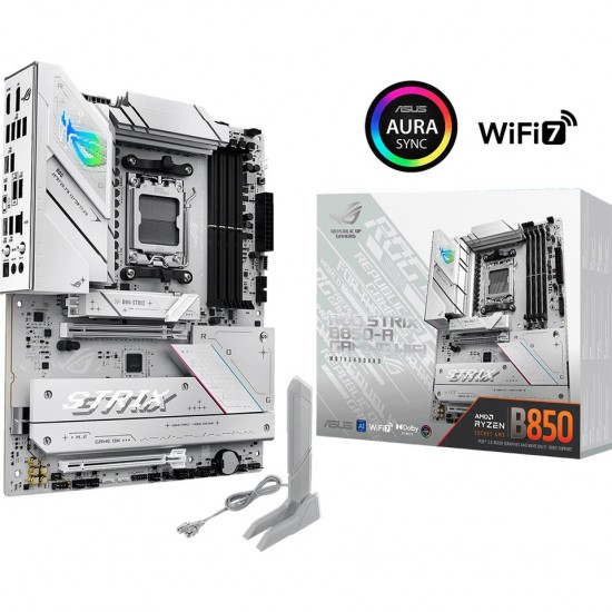 Asus Rog Strix B850-A Gaming Wi-Fi AMD AM5 DDR5 ATX Anakart Asus Rog Strix B850-A Gaming Wi-Fi AMD AM5 DDR5 ATX Anakart