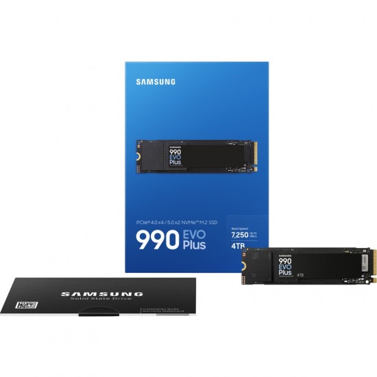 Samsung 990 Evo Plus MZ-V9S4T0BW PCI-Express 5.0 4 TB M.2 SSD