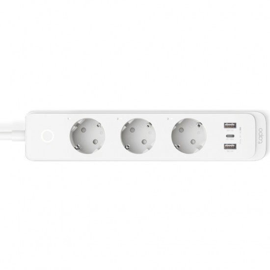 TP-Link Tapo P300 3'lü 2 USB 1 Type-C Wi-Fi Akıllı Priz