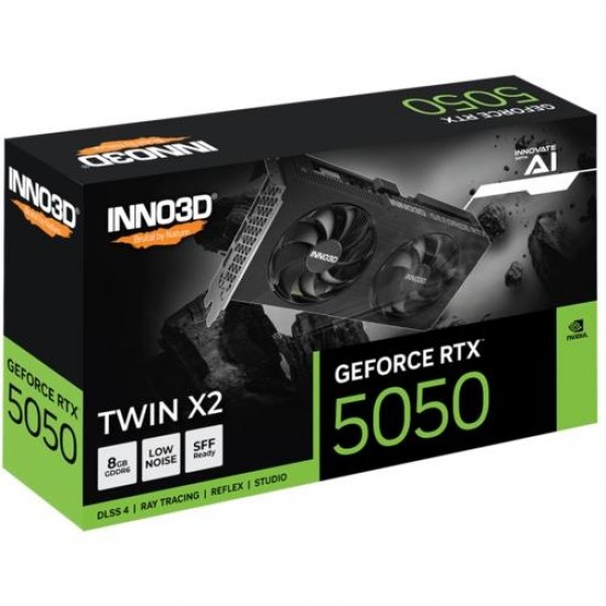 Inno3d Rtx5050 8Gb Twin X2 128Bit Gddr6 Ekran Kartı N50502-08D6-174071N
