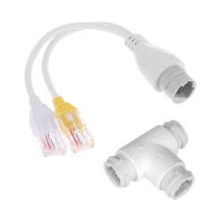 Q-PORT Q-SPLPOE1 POE SPLITTER 2-İN-1 AĞ KÖNNEKTÖRÜ+ 3 YOLLU RJ45 KONNEKTÖRÜ