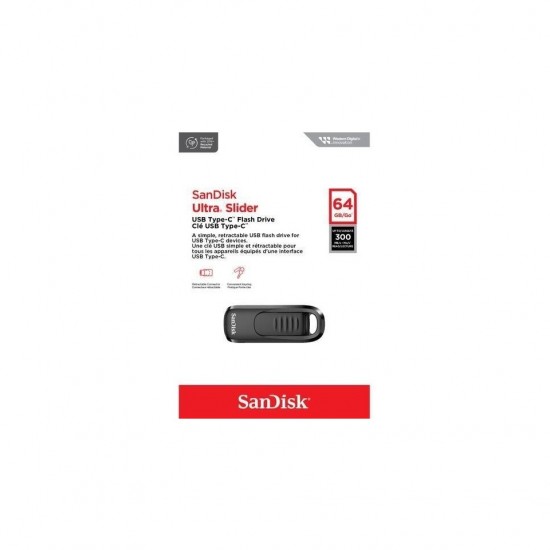 Sandısk 64GB Ultra Slıder SDCZ480-064G-G46 Typec USB Bellek