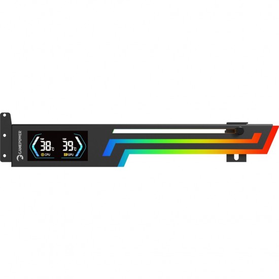 Gamepower HeatSync Siyah ARGB Ekran Kartı Desteği
