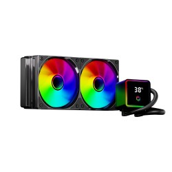 Frisby FCL-240B 240mm ARGB LGA1851/1700 & AM5 Siyah Sıvı Soğutma 