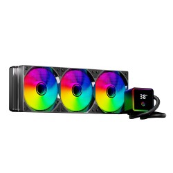 Frisby FCL-360B 360mm ARGB LGA1851/1700 & AM5 Siyah Sıvı Soğutma