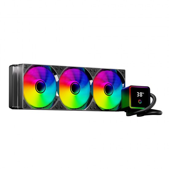 Frisby FCL-360B 360mm ARGB LGA1851/1700 & AM5 Siyah Sıvı Soğutma