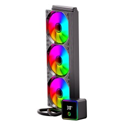 Frisby FCL-360B 360mm ARGB LGA1851/1700 & AM5 Siyah Sıvı Soğutma