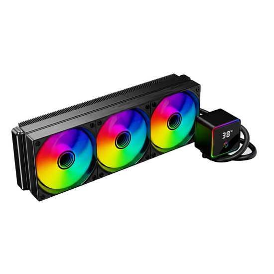 Frisby FCL-360B 360mm ARGB LGA1851/1700 & AM5 Siyah Sıvı Soğutma