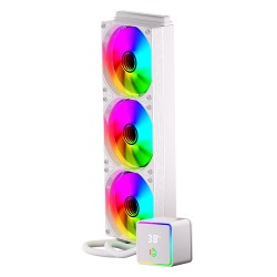 Frisby FCL-360W 360mm ARGB LGA1851/1700 & AM5 Beyaz Sıvı Soğutma