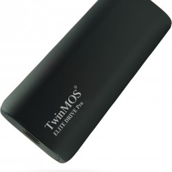 TwinMos 1TB (1100-1050MB/S) Type-C/usb (Dark Gray) (PSSD1TBEDP) External Taşınabilir Harici SSD 