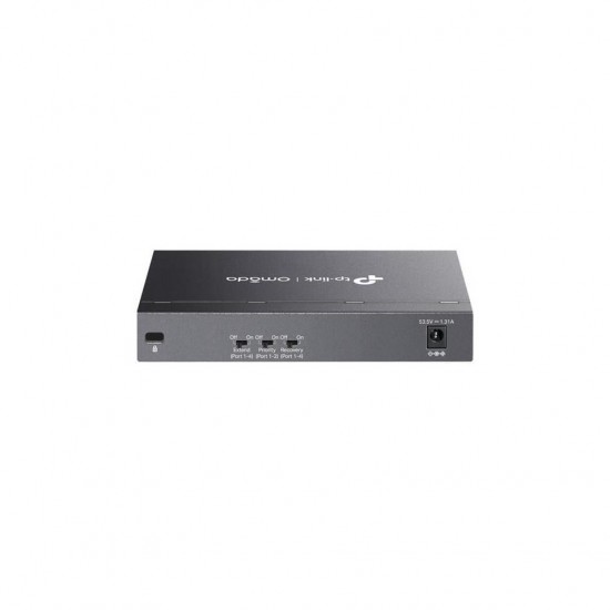 TP-Link 5port DS106P 10/100 67W 4port Poe Yöntilemez Swıtch